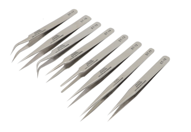 Are stainless steel tweezers anti-static?